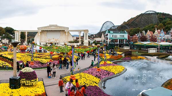 Cong vien Everland Theme Park tai Seoul Han Quoc