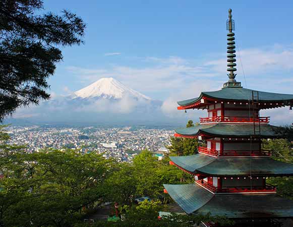 tour nhật bản tokyo núi phú sĩ fuji