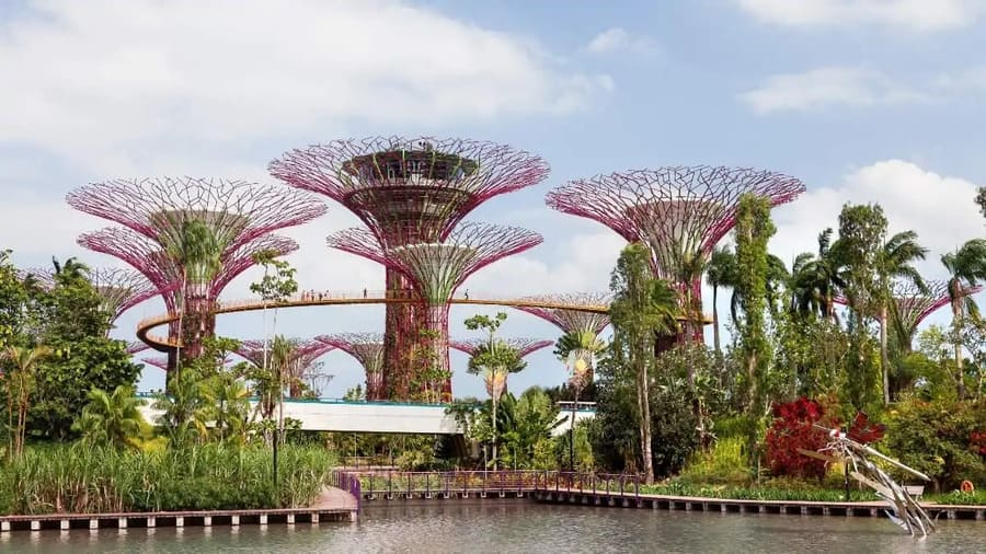 Gardens by the Bay trong Tour du lịch Singapore Malaysia.